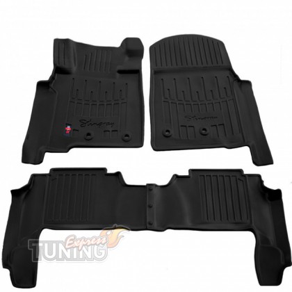 Высокие ковры Toyota Land Cruiser 200 с бортами