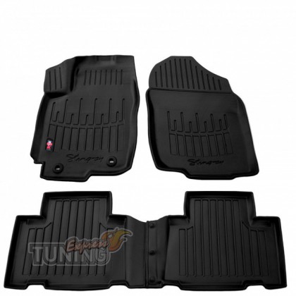 3D Ковры в Toyota Rav4 4 XA40 с бортами