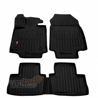 3D Ковры в Toyota Rav4 5 XA50 с бортами