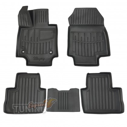 3D Ковры в Toyota Rav4 5 XA50 с бортами