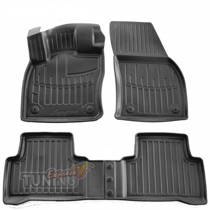 Высокие ковры Volkswagen Touran 2 с бортиками
