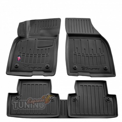 Высокие ковры Volvo V50 с бортами