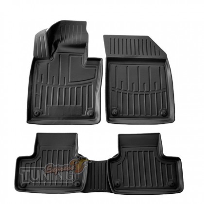 Высокие ковры Volvo XC60 2 SPA с бортами
