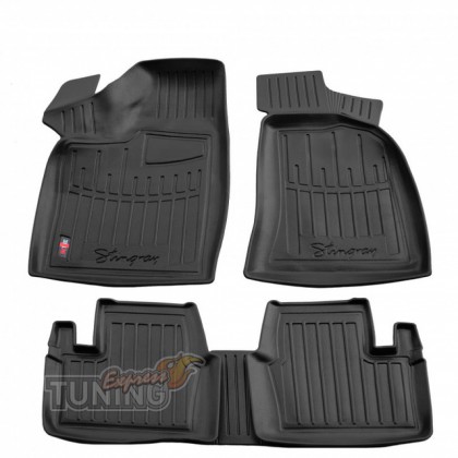 3D коврики Volvo XC90 2 с бортиками