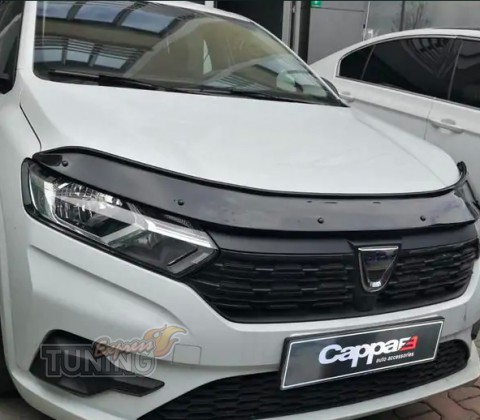 Дефлектор капота Dacia Sandero 3 черный