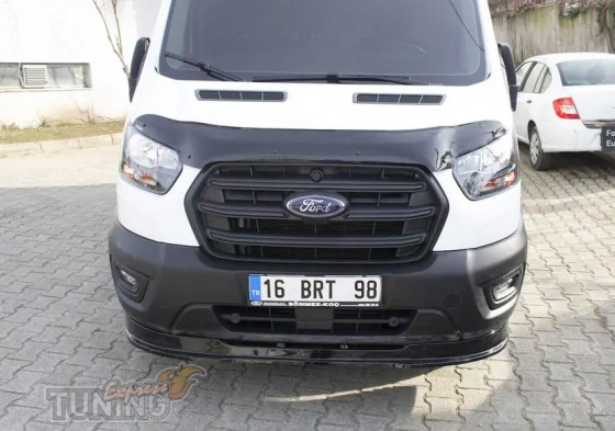 Дефлектор на капот Ford Transit 7 черный