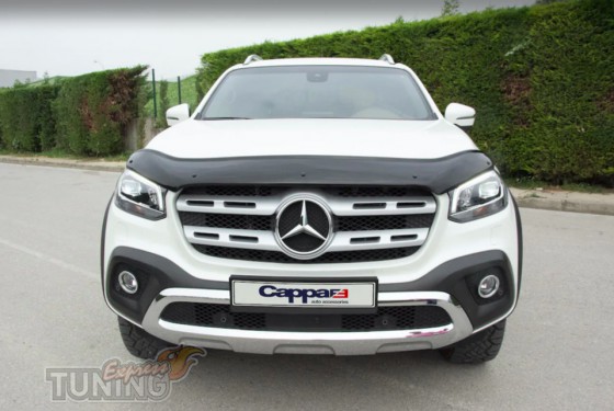 Мухобойка на капот Mercedes X-Class W470