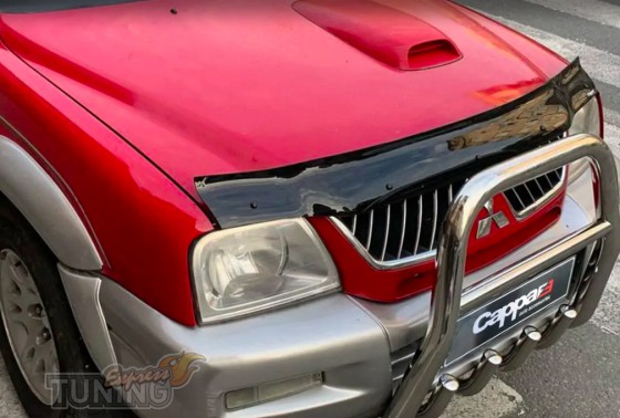 Дефлектор на капот Mitsubishi L200 3 K60T
