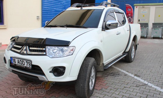 Мухобойка капота Mitsubishi L200 4 KA0T
