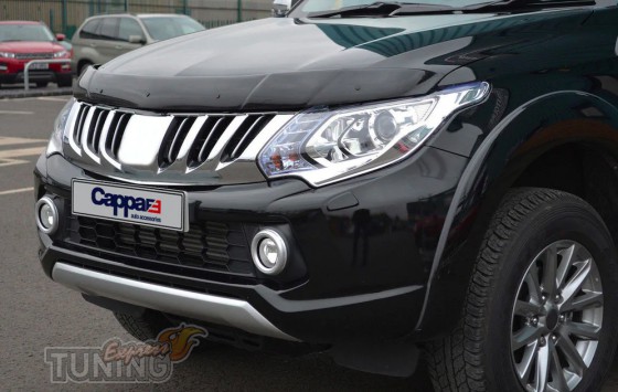 Мухобойка капота Mitsubishi L200 5 с 2015- года