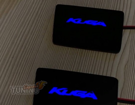 LED подсветка в салон Ford Kuga 1 с логотипом