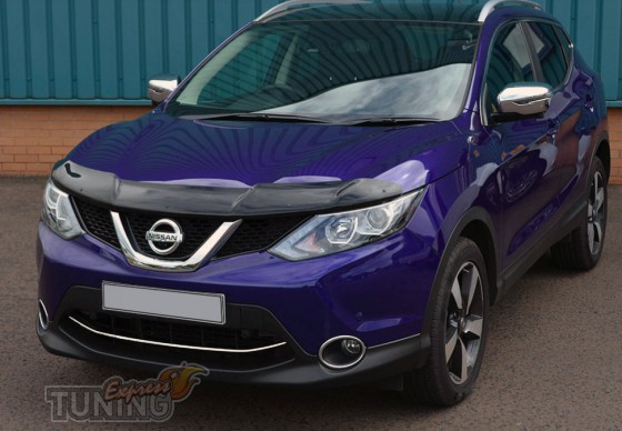 Дефлектор на капот Nissan Qashqai 2 J11