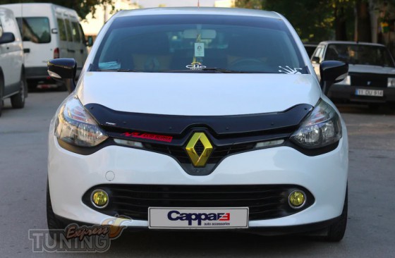 Дефлектор капота Renault Clio 4