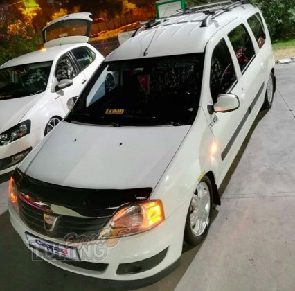 Дефлектор капота Renault Logan MCV