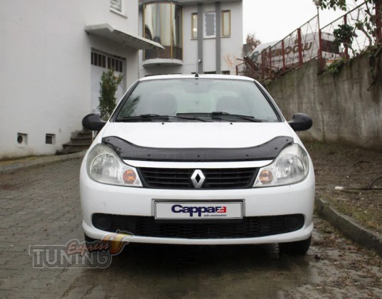 Мухобойка на капот Renault Symbol 2
