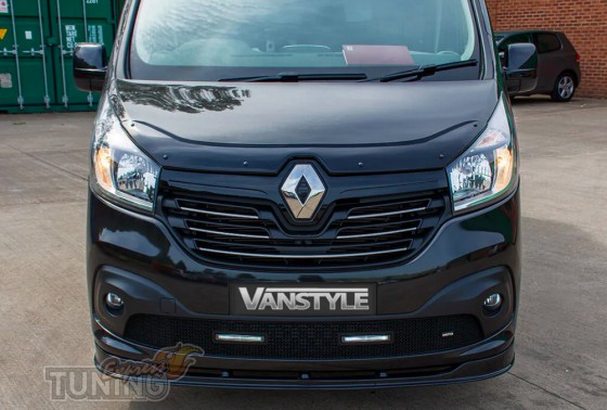 Мухобойка на капот Renault Trafic 3 с 2015- года