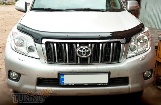 Дефлектор на капот Toyota Prado 150 дорестайлинг