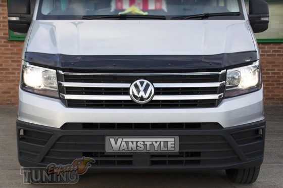 Мухобойка капота Volkswagen Crafter 2 с 2017- года