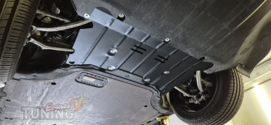 Купить защиту переднего двигателя Tesla Model X фото