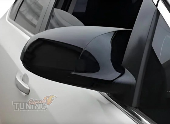 Черные крышки на зеркала Fiat Tipo