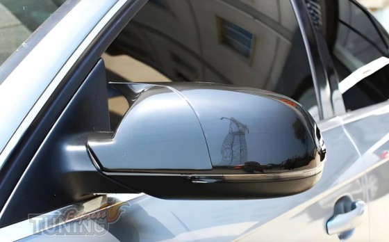 Крышки на зеркал Audi A3 8P черные