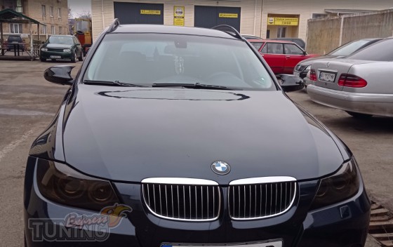 Крышки на зеркала BMW 3 series E90 E91 E92 E93 черные