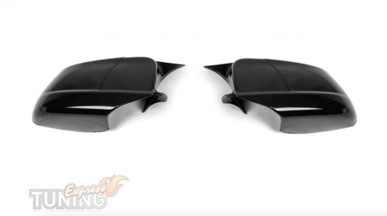 Крышки на зеркала BMW 5 series F10 F11 черные