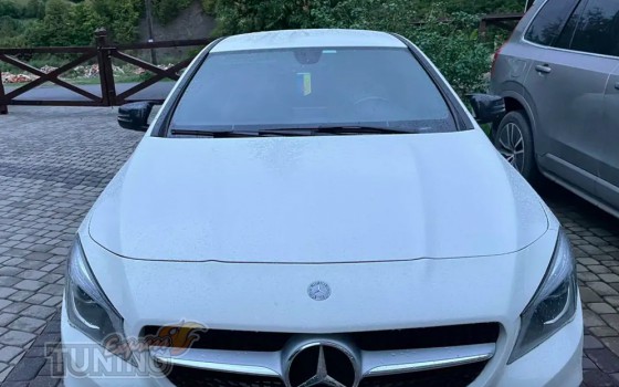Крышки на зеркала Mercedes CLA C117 черные