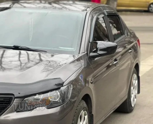 Накладки на зеркала Peugeot 301 черные