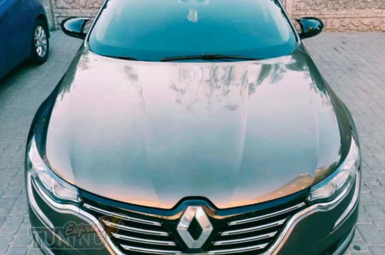 Крышки на зеркала Renault Talisman черные