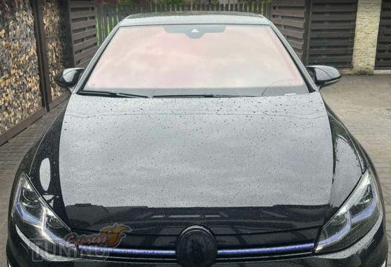 Крышки на зеркала Volkswagen Golf 7 черные