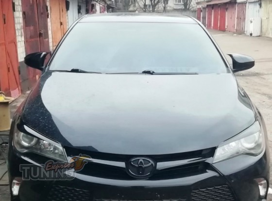 Крышки зеркал на Toyota Camry V50 черные