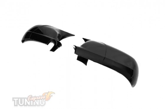 Крышки на зеркала Volkswagen Polo 2 6N черные