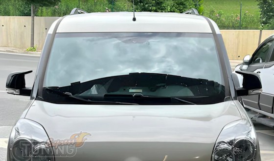 Крышки на зеркала Opel Combo D черные