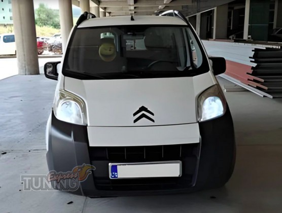 Накладки на зеркала Citroen Nemo черные