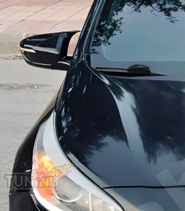 Накладки на зеркала Kia Cerato 3 YD черные