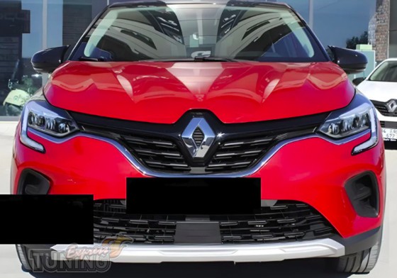 Накладки на зеркала Renault Captur 2 черные