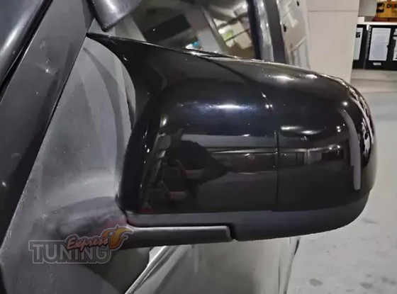 Крышки на зеркала Renault Dokker черные