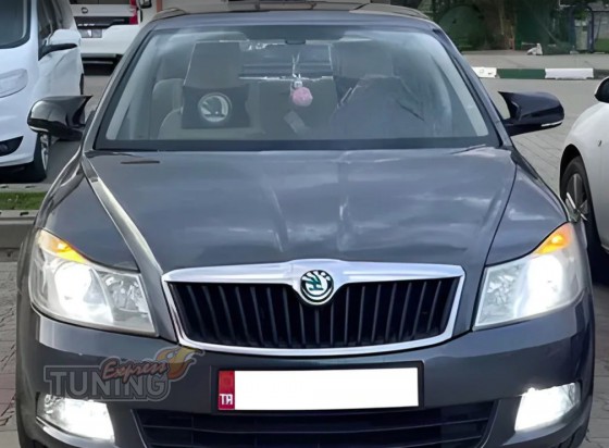 Накладки на зеркала Skoda Octavia A5 рестайл с 2010-