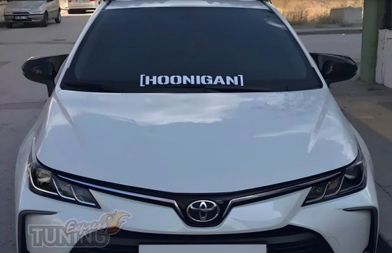 Крышки на зеркала Toyota Corolla 12 E210 черные