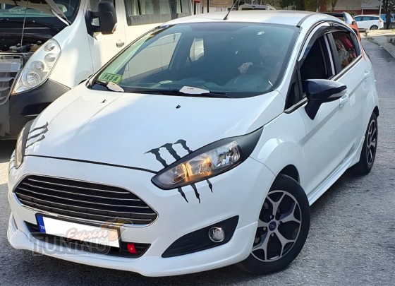 Накладки на зеркала Ford Fiesta 6 MK6 черные