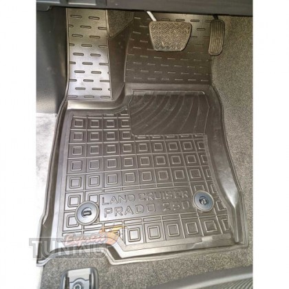 Коврики в салон Toyota Prado J250 резиновые