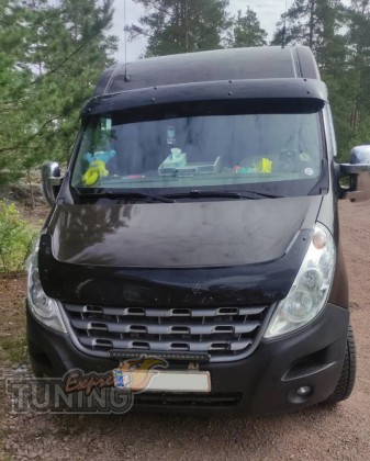 Спойлер над стеклом Opel Movano B 2 поколения