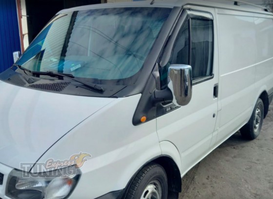 Хром накладки на зеркала Ford Transit 5