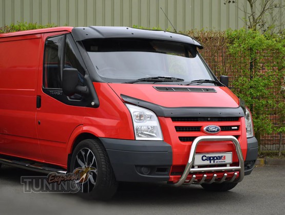 Оригинальный спойлер на лобовое стекло Ford Transit 6 