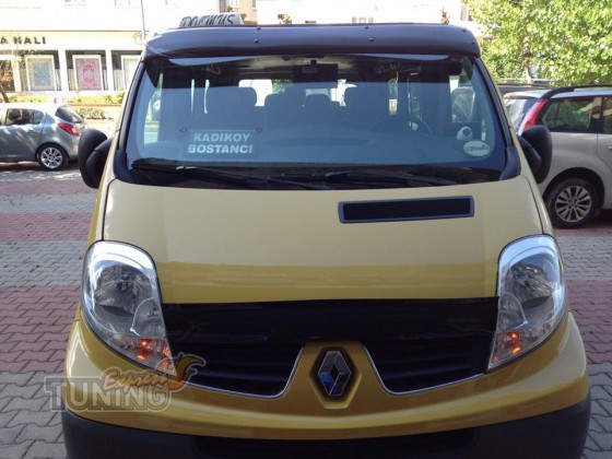 Спойлер над лобовым стеклом Nissan Primastar 
