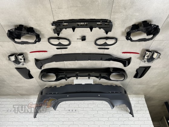 Модельный бампер для BMW 5 G60 М Спорт