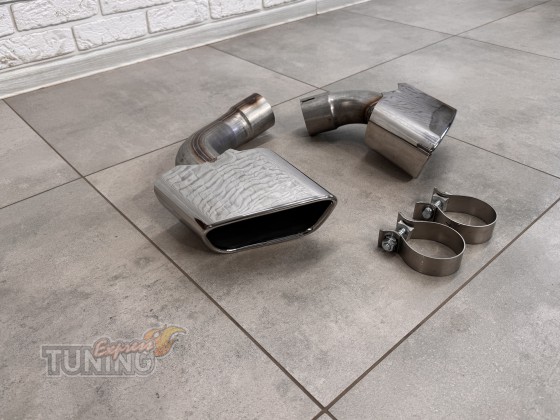 Насадки на глушитель под M Paket обвес BMW X5 F15