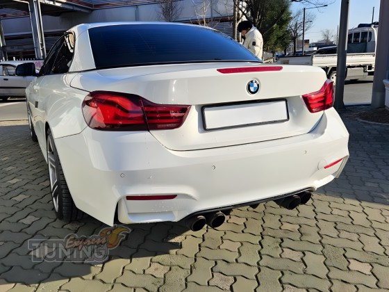 Задний бампер M дизайн Bmw 4 F32 фото