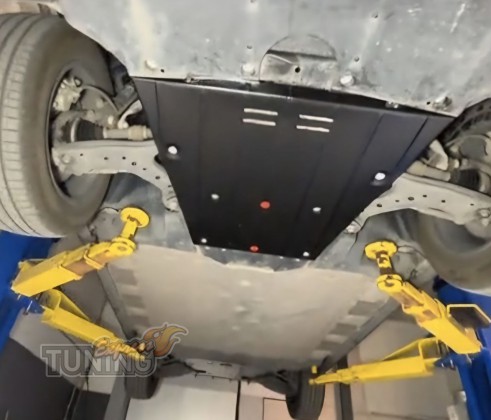 Защита переднего мотора Toyota BZ4X с 2022 года